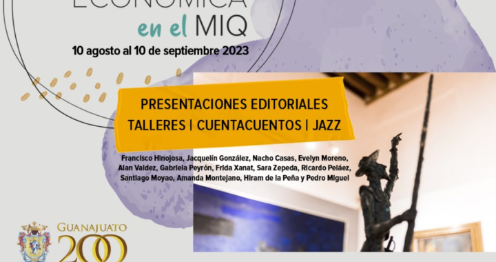 El MIQ celebra el mes del Fondo de Cultura Económica en su 89 aniversario