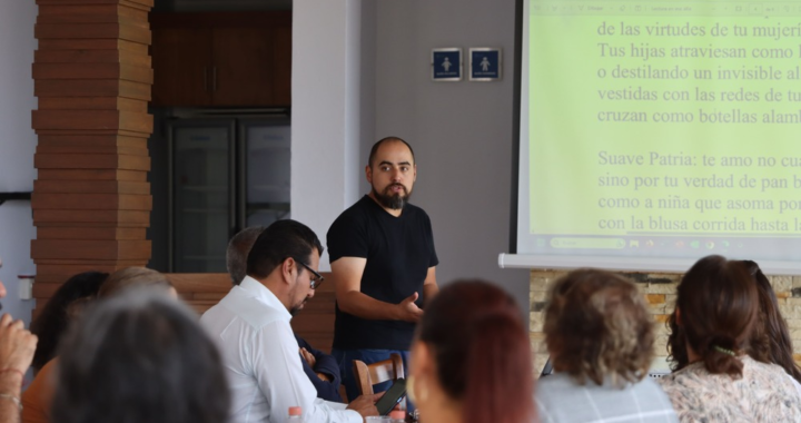 Realiza UG taller de poesía dirigido al personal docente