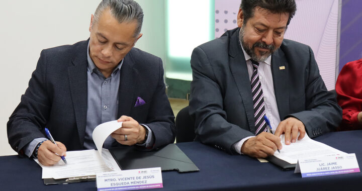 Colaborarán INE Guanajuato y la PRODHEG para fortalecerse mutuamente