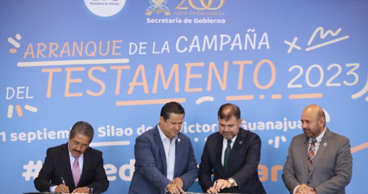 Invitan a los guanajuatenses a realizar su testamento en estos 2 meses de campaña