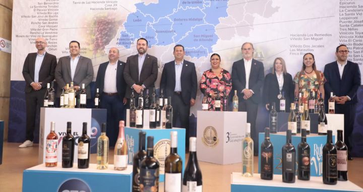 Presentan Semana Mundial del Vino, Valle de la Independencia en Guanajuato