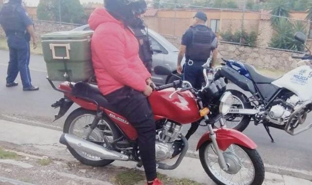 Alerta de arco carretero permite recuperar moto robada