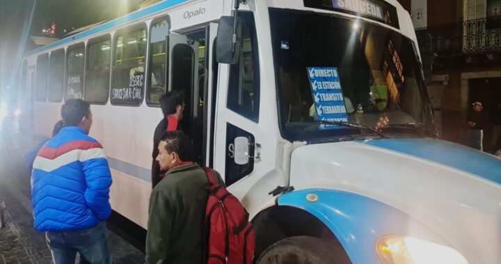 Entrega de concesiones para el transporte público en la capital, sigue en espera