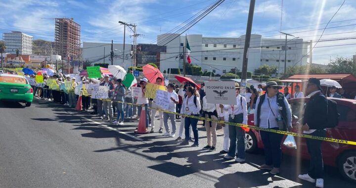 Continúan protestas en el PJF, en defensa de sus fideicomisos