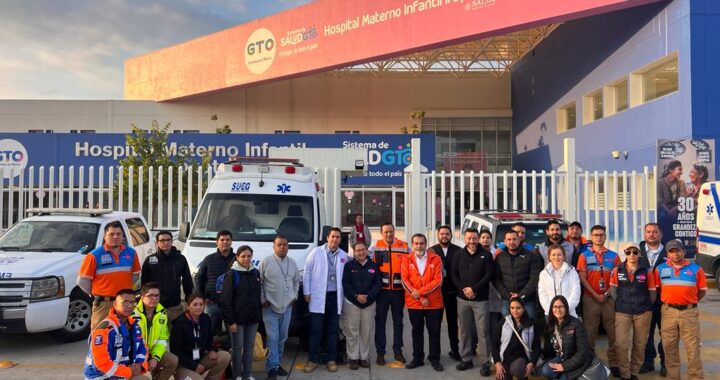 Envía Guanajuato brigada de Salud y emergencias para apoyar al estado de Guerrero