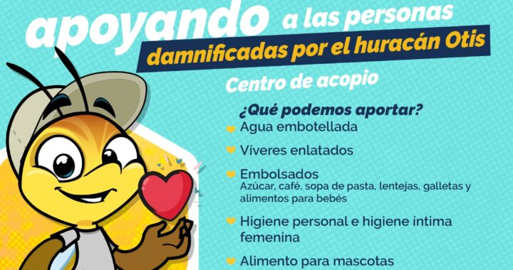 Comunidad UG se une a recaudación de víveres para víctimas del huracán Otis 