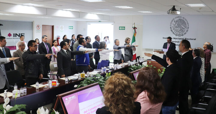 Se instala el Consejo Local del INE en Guanajuato para el Proceso Electoral 2023 -2024 