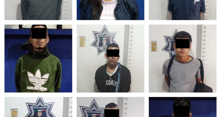 Atrapan a 12 presuntos integrantes de una banda de asaltantes
