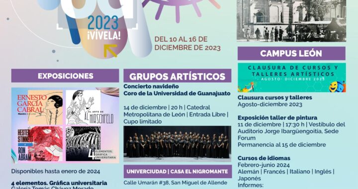 El Coro de la UG llegará a la Catedral Metropolitana de León dentro de la ACUG 