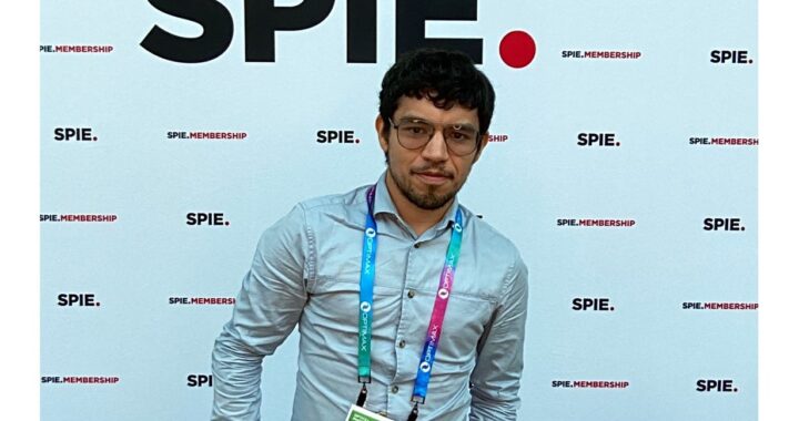 Estudiante de doctorado en Ingeniería Eléctrica en UG, gana beca histórica de la SPIE 