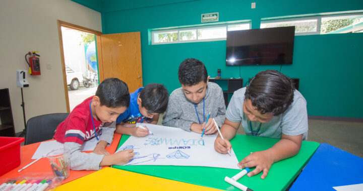 Ganadores del tradicional concurso infantil de dibujo del SIMAPAG
