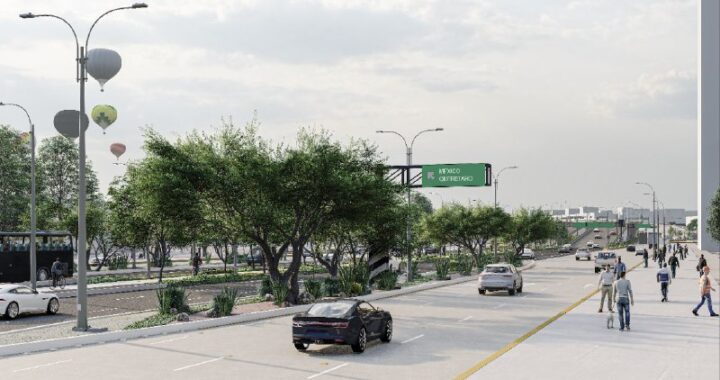 Cierran carriles centrales de bulevar Morelos por inicio de obra en Avenida Transportistas, tome sus precauciones