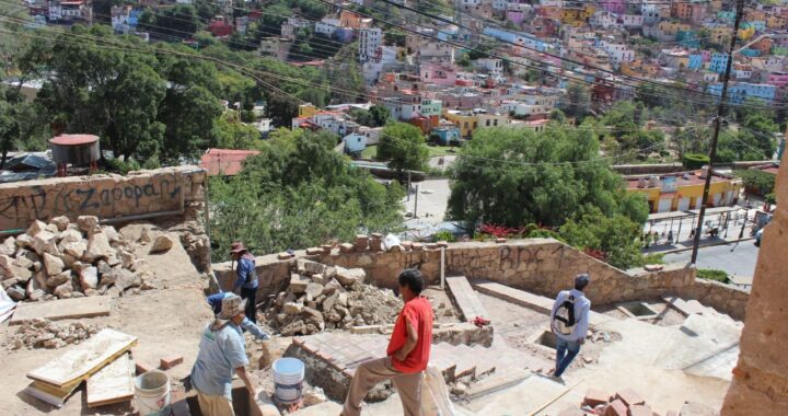 Rehabilita Gobierno Municipal 13 callejones de Guanajuato Capital