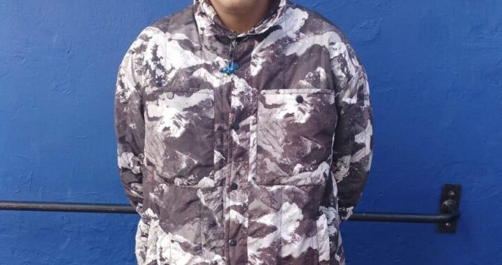 Detienen a presunto delincuente, entraba robar a las viviendas