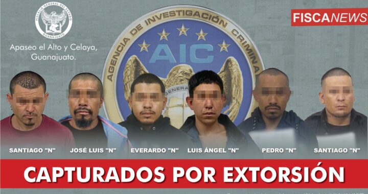 Capturan a extorsionadores que operaban en la zona Laja-Bajío