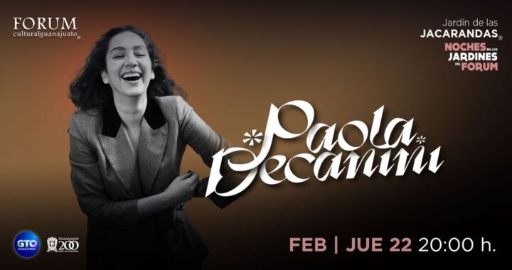 La voz de Paola Decanini seducirá a León en una noche romántica