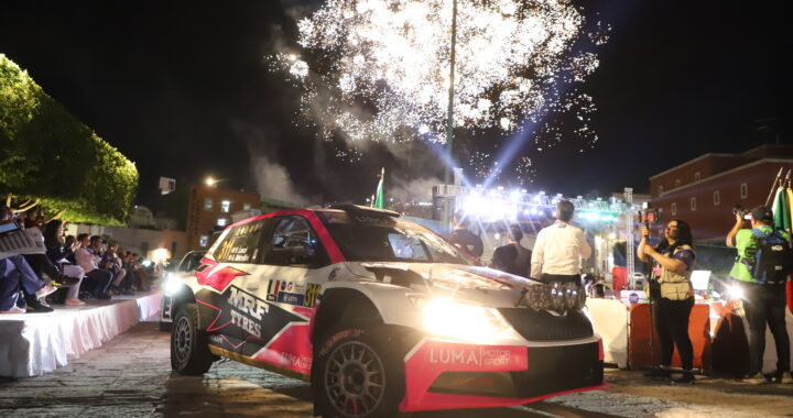 Dan banderazo al Rally de las Naciones en Guanajuato Capital