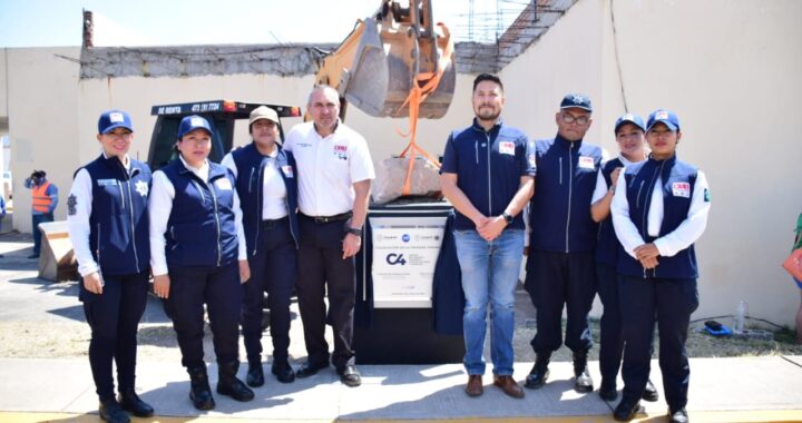 Colocan la primera piedra del C-4 en Guanajuato capital