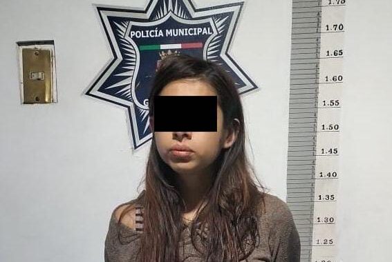 Detienen la Policía de Guanajuato Capital a mujer con 10 dosis de presunta droga