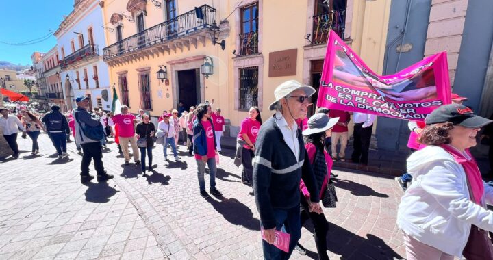 Se suma Guanajuato capital a la marea rosa