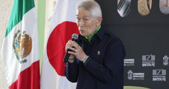 SOBREVIVIENTE DE LA BOMBA ATOMICA PIDE A JOVENES LUCHAR POR LA PAZ