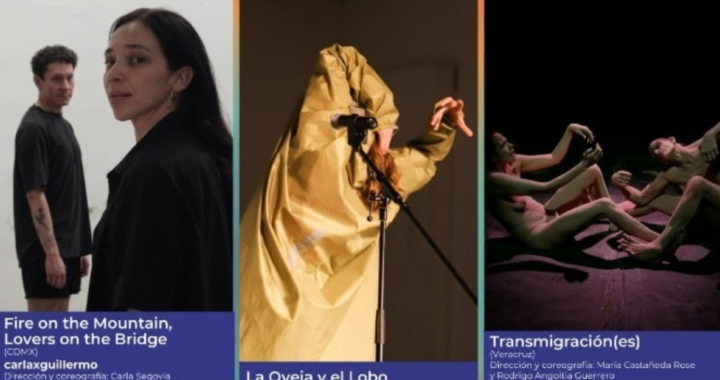 Participaron en la segunda sesión las obras finalistas del Premio Nacional de Danza Guillermo Arriaga 2023