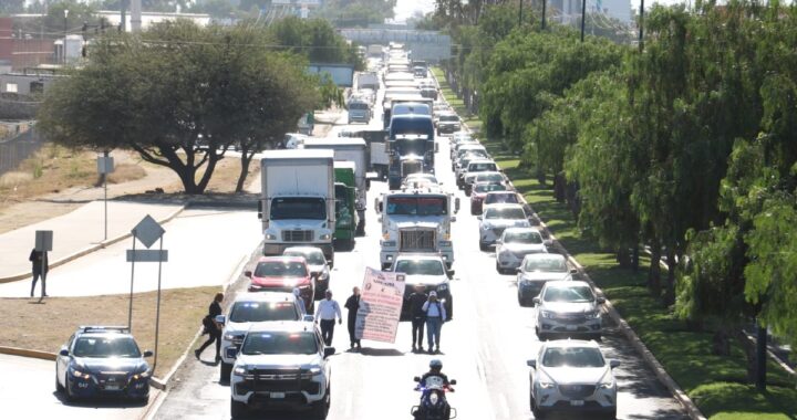 Se compromete estado a apoyar en la vigilancia de transportes de carga