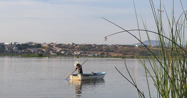 Egresada UG analiza los riesgos ambientales ocasionados por presencia de microplásticos en la Laguna de Yuriria