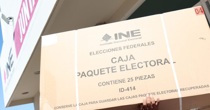 Recibe INE Guanajuato material no custodiado para la Jornada Electoral