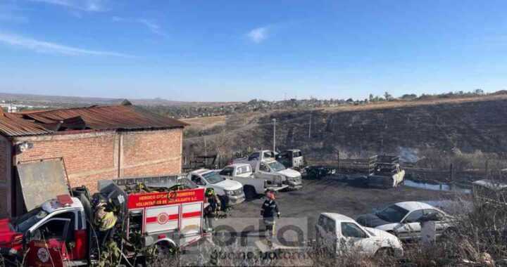 Incendio en bodega deja 6 unidades afectadas y 4 trabajadores con afectaciones leves