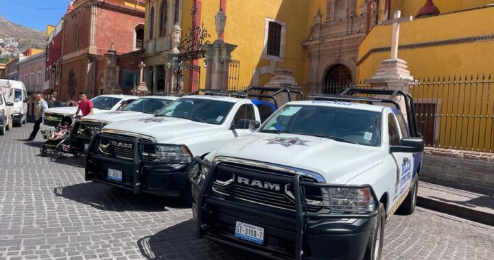 Se encuentra al 100 por ciento parque vehicular de seguridad