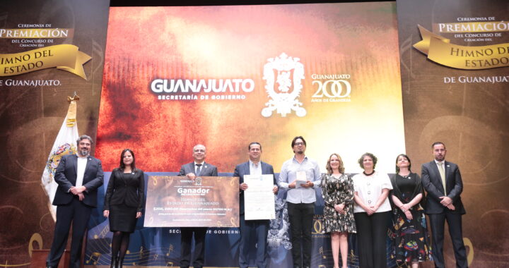 Guanajuato ya cuenta con himno estatal oficial; gana Eduardo Muñoz Esquivel el concurso