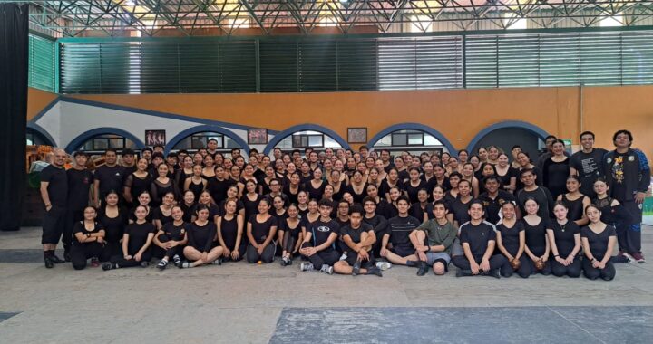 Comparte BAFUG clase magistral con integrantes del Grupo Folklórico de la ENMS de Irapuato del CNMS UG