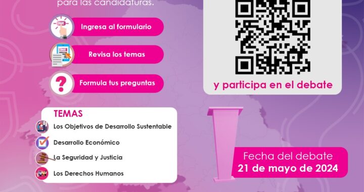 Invita INE Guanajuato a enviar preguntas para las candidaturas al Senado de la República