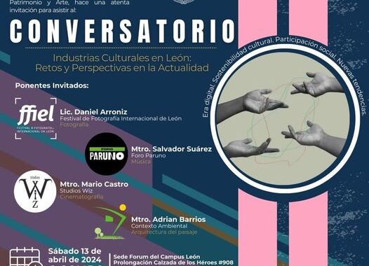 Estudiantes UG invitan a conversatorio sobre industrias culturales, retos y perspectivas actuales