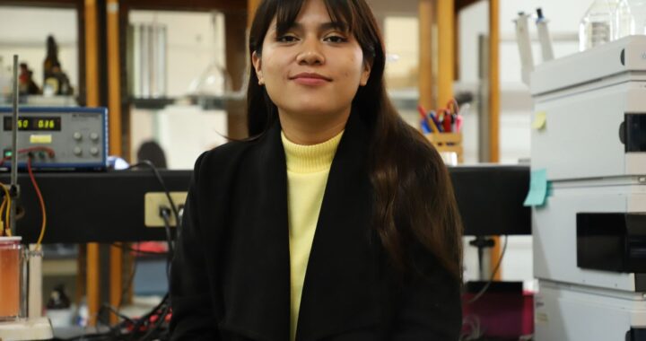 Estudiante UG trabaja en la degradación de fármacos en aguas residuales