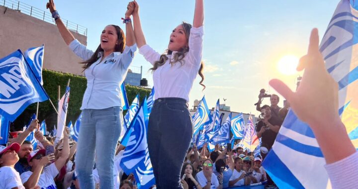 Arranca Samantha Smith campaña por la alcaldía; Libia García da la bienvenida a Beto Loya