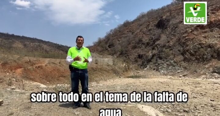 Propone candidato del Verde revivir proyecto de la presa de La Tranquilidad