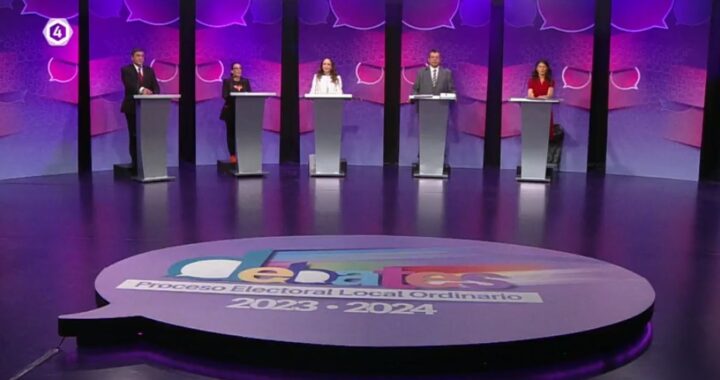 Se realiza el debate municipal de la capital; resaltan propuestas, pero también ataques