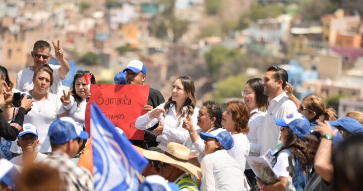 Todo el apoyo a los comerciantes de Guanajuato, ofrece Samantha Smith