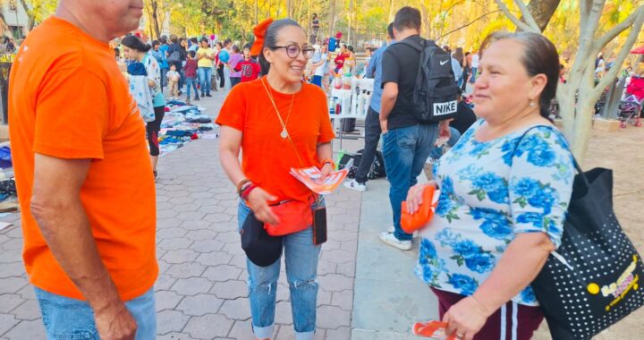 Recorre Liliana Preciado la zona de Pueblito de Rocha