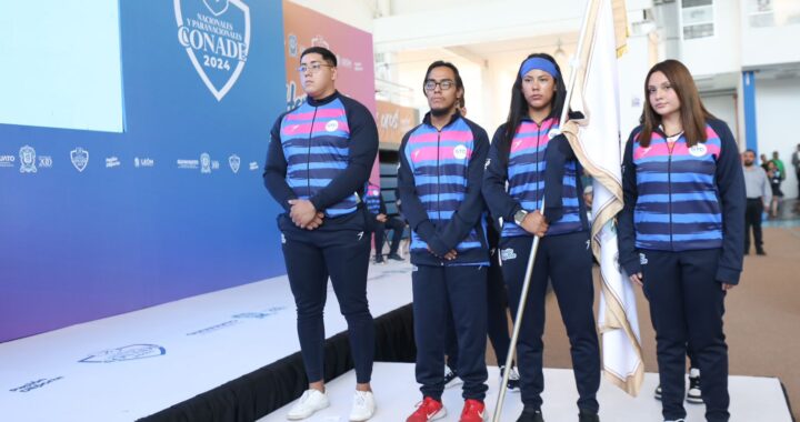 Abanderan a la delegación guanajuatense a los juegos Nacionales y Paranacionales 2024