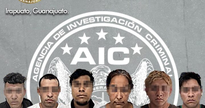 La Fiscalía de Guanajuato detiene a banda delictiva en Irapuato