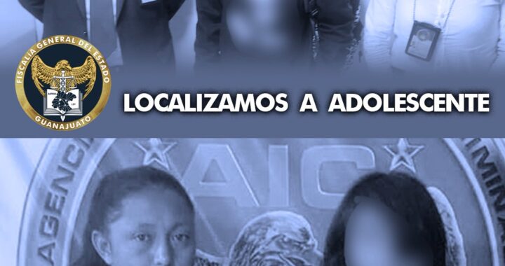 Localizan en CDMX a adolescente reportada como desaparecida en Guanajuato capital
