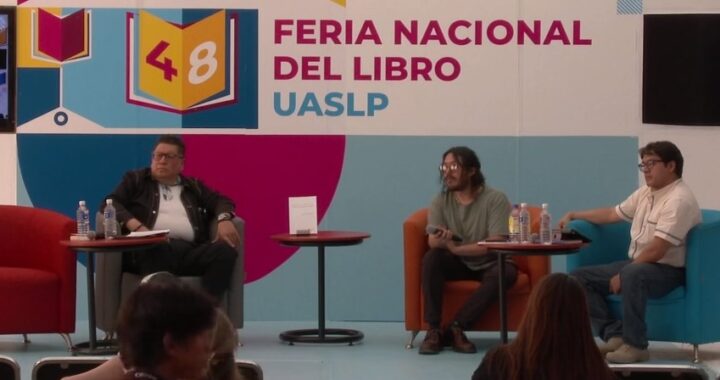 Comunidad UG analiza la biopolítica y neoliberalismo durante la Feria Nacional del Libro de la UASLP
