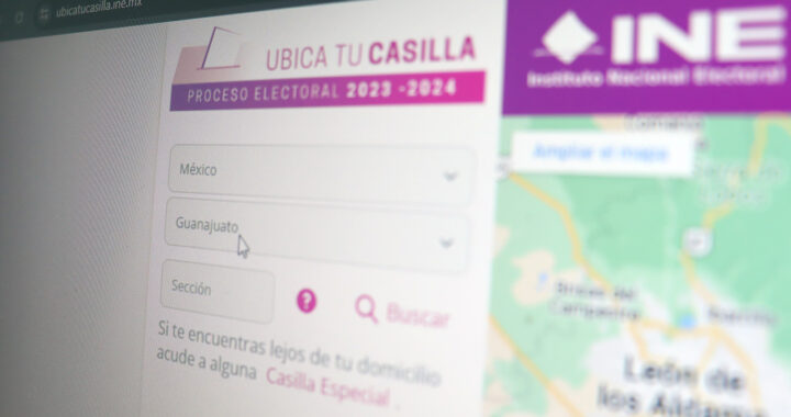 El INE pone a disposición de la ciudadanía la plataforma “Ubica tu Casilla 2024”