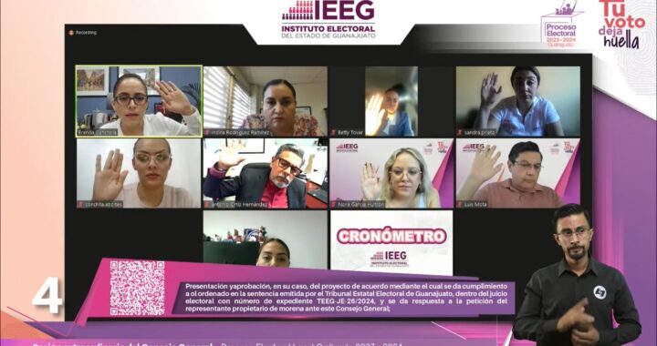Da cumplimiento IEEG a sentencia del TEEG
