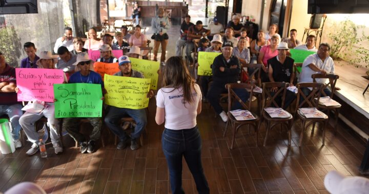 Ofrece Samantha capacitación para guías y promotores turísticos
