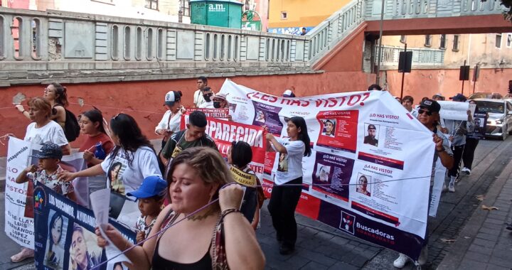 Piden madres buscadoras de Guanajuato capital apoyo de la ciudadanía para localizar a sus hijos