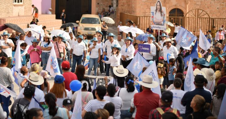 Presume Samantha Smith músculo electoral a 11 días de la elección